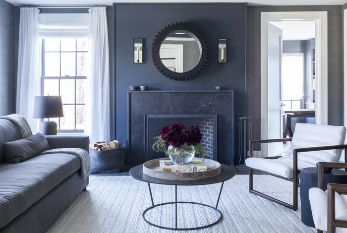 5 ý tưởng thiết kế phòng khách với tông xanh dương tuyệt đẹp khiến bạn không thể không yêu
