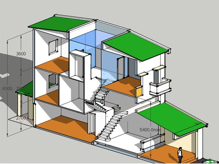 4 lý do bạn nên thiết kế một ngôi nhà lệch tầng