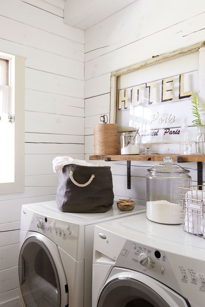 10 mẫu trang trí giúp không gian giặt là trong nhà không còn đơn điệu