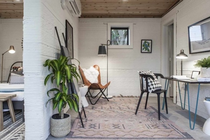 Ngôi nhà mái bằng 3D nhỏ xinh, nhìn góc nào cũng đẹp được hoàn thiện trong vòng 24h khiến nhiều người sửng sốt