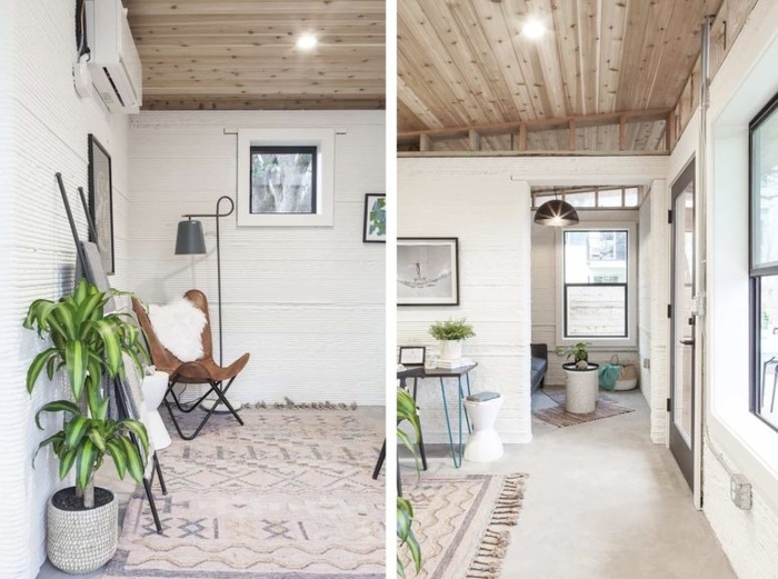 Ngôi nhà mái bằng 3D nhỏ xinh, nhìn góc nào cũng đẹp được hoàn thiện trong vòng 24h khiến nhiều người sửng sốt