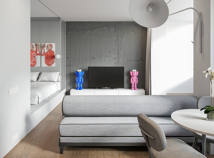 Căn hộ 30m2 mà 4 người ở thoải mái vì có đến 2 phòng ngủ