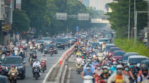 Hà Nội dự kiến cấm xe máy sớm hơn 5 năm so với kế hoạch