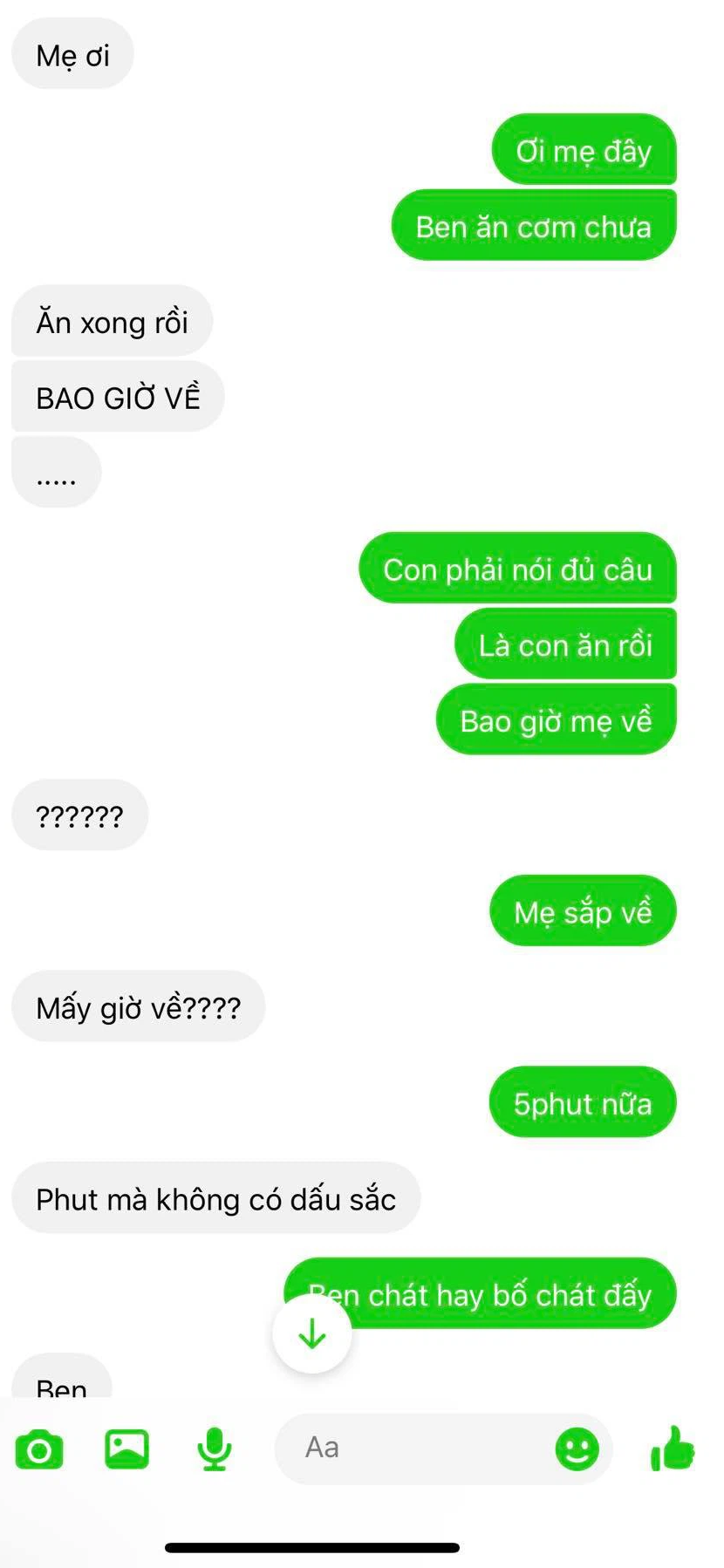 Phì cười với loạt tin nhắn đầu tiên giữa con cái và bố mẹ: Đám nhóc loay hoay không biết bấm chữ, ngỡ ngàng trước từng từ viết tắt - Ảnh 4. Phì cười với loạt tin nhắn đầu tiên giữa con cái và bố mẹ: Đám nhóc loay hoay không biết bấm chữ, ngỡ ngàng trước từng từ viết tắt - Ảnh 4.