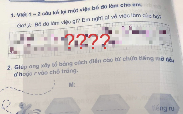 Bài văn kể về công việc của bố vỏn vẹn 18 từ nhưng khiến ai nấy lén lau nước mắt
