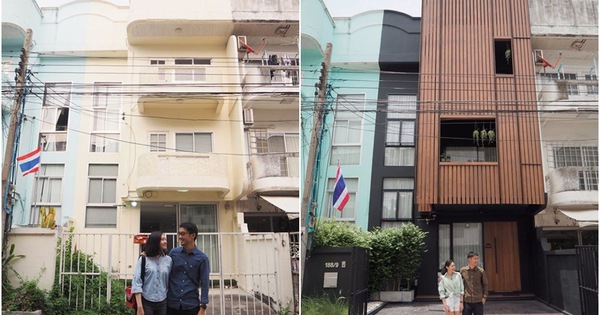 Cặp vợ chồng trẻ tạo bất ngờ khi sửa nhà phố xập xệ tối tăm thành không gian hiện đại, tiện nghi