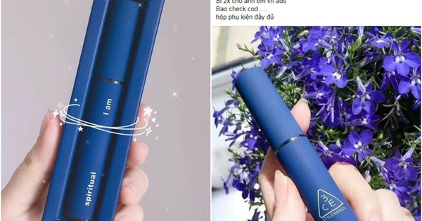 Son xanh 3CE siêu hot được nhập với giá 20.000 đồng, hàng auth chưa về đã có sẵn phôi làm hàng fake