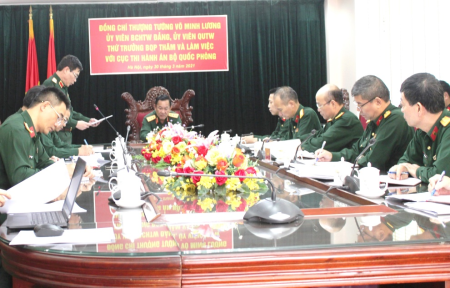 Tăng cường công tác thi hành án dân sự trong Quân đội đáp ứng yêu cầu, nhiệm vụ