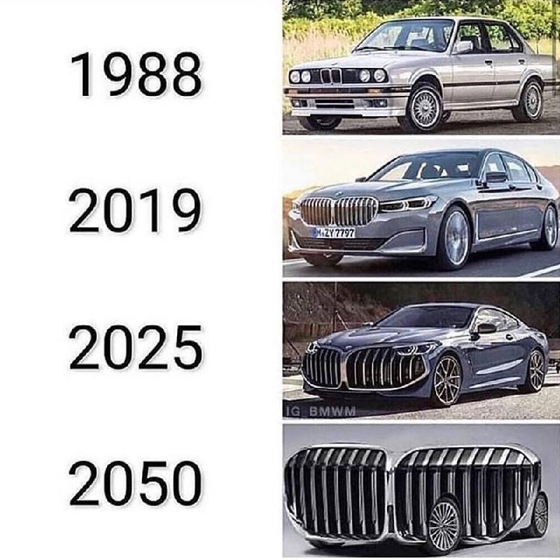 Thiết kế lưới tản nhiệt của BMW thành trào lưu chế ảnh hài hước trên các trang mạng xã hội