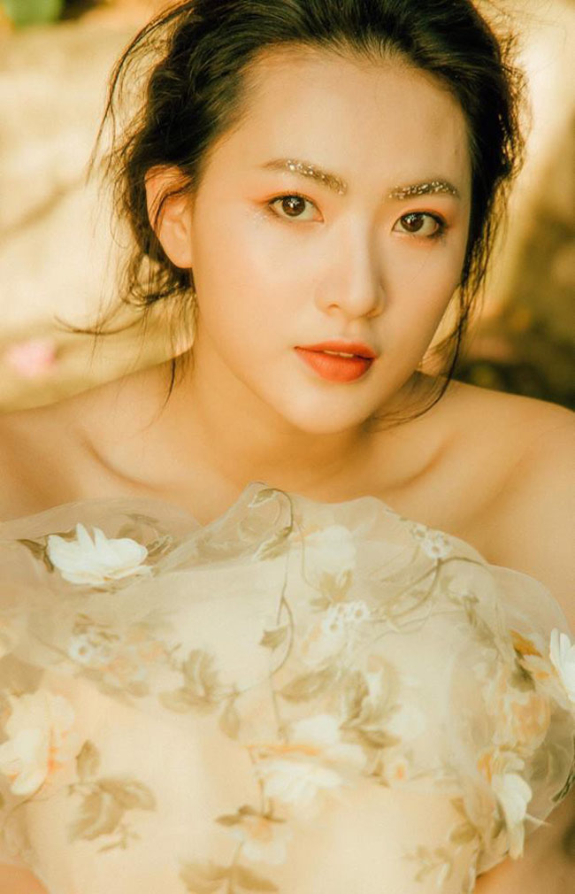 co gai hai phong sac nuoc huong troi, dep nhu