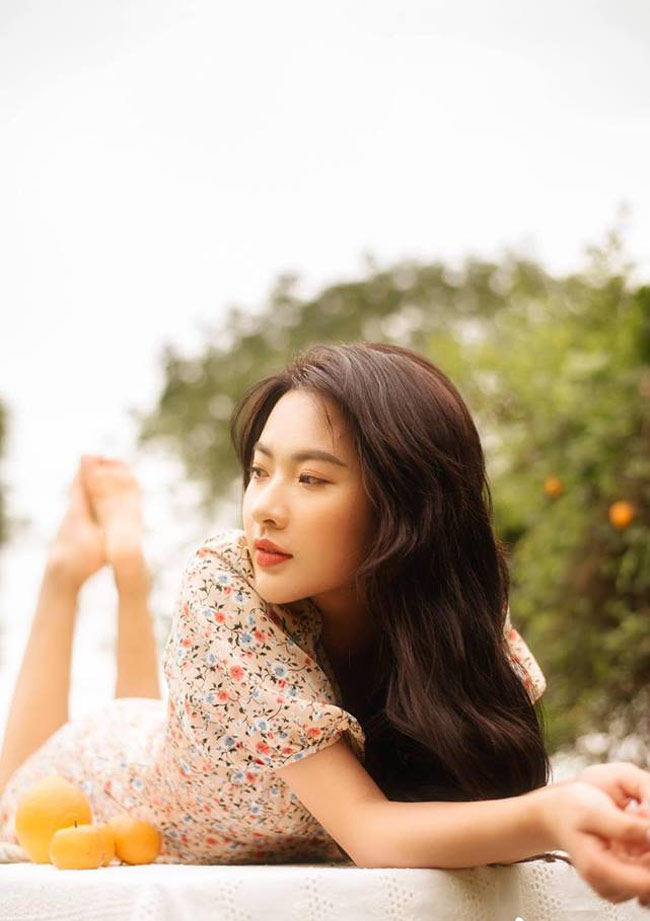 co gai hai phong sac nuoc huong troi, dep nhu