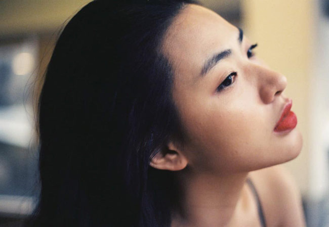 co gai hai phong sac nuoc huong troi, dep nhu