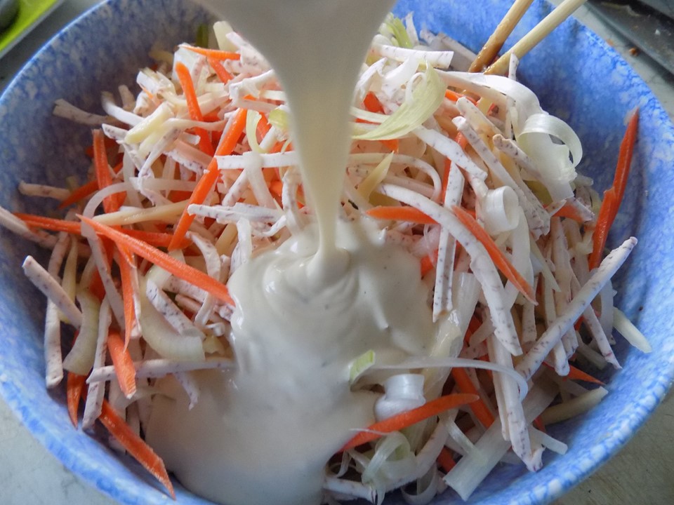 cach lam banh tom ho tay gion rum thom ngon nhu ngoai hang hinh anh 3