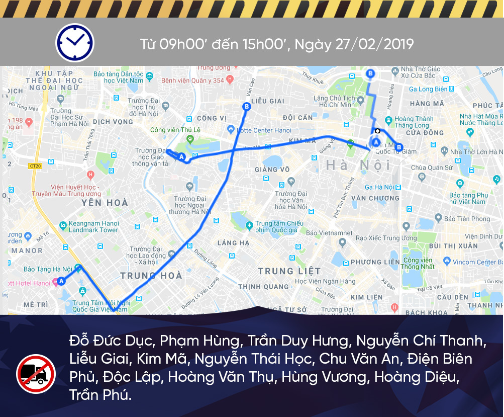 Hội nghị Mỹ Triều,hội nghị thượng đỉnh Mỹ Triều,giao thông Hà Nội,thượng đỉnh Mỹ Triều,Công an Hà Nội