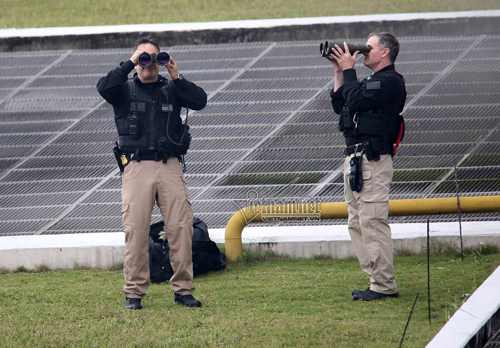 Lính bắn tỉa Mỹ kiểm soát điểm cao nơi ở của Tổng thống Trump