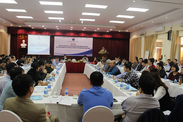 Tập huấn phòng và kiểm soát Virus Corona