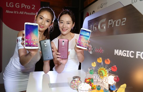 LG G Pro 2 phát hành tại châu Á, đầu tiên tại Việt Nam