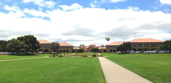 Toàn cảnh Đại học Standford.