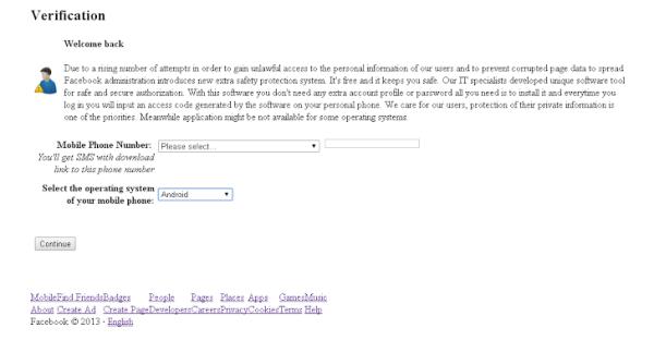 Facebook lừa đảo Android ứng dụng trojan