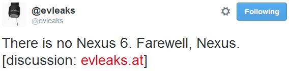 Google sẽ khai tử dòng smartphone Nexus, không có Nexus 6