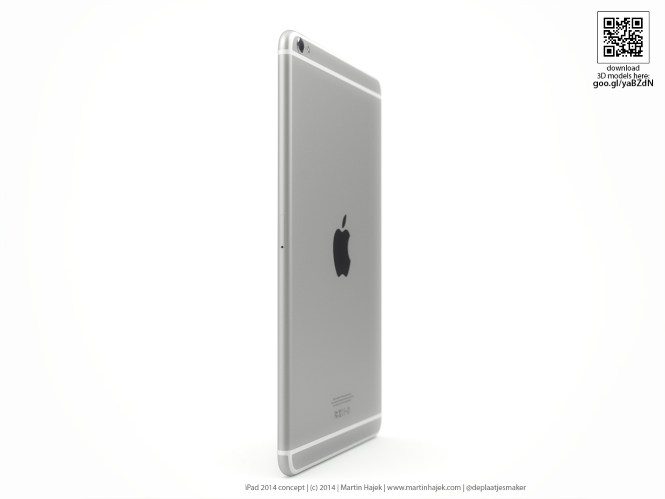 Ngắm concept tuyệt đẹp của iPad Air 2 với camera lồi