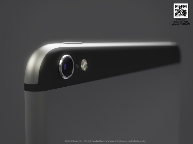 Ngắm concept tuyệt đẹp của iPad Air 2 với camera lồi