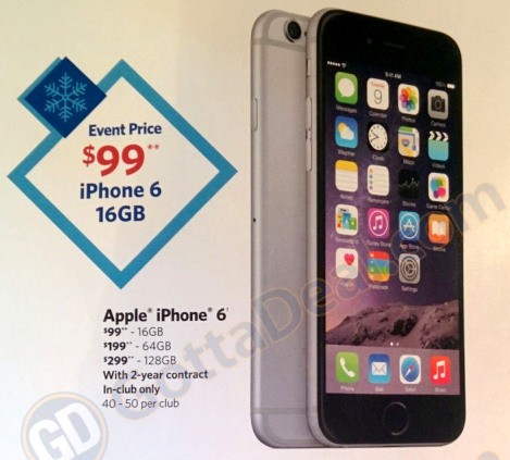 iPhone 6 sắp giảm giá 100 USD