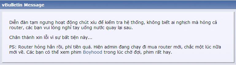Thực hư tin đồn đóng cửa diễn đàn vOz?