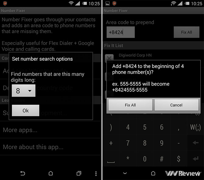 Hướng dẫn đổi mã vùng danh bạ trên iPhone, Android