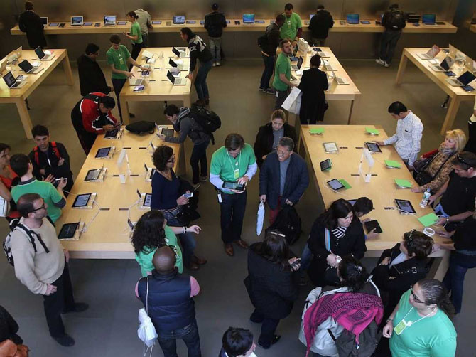 10 sự thật thú vị về hệ thống cửa hàng bán lẻ Apple Store