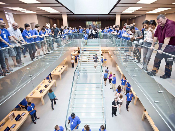 10 sự thật thú vị về hệ thống cửa hàng bán lẻ Apple Store