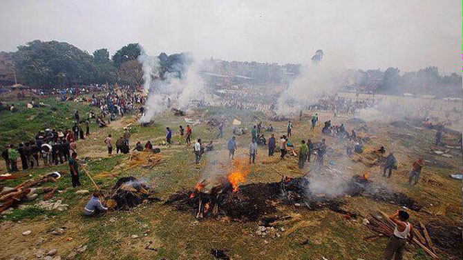 Chùm ảnh Nepal sau thảm họa động đất