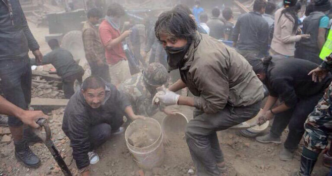 Chùm ảnh Nepal sau thảm họa động đất