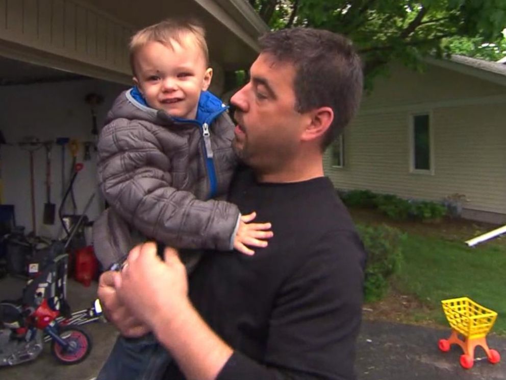 Avery Fitzgerald with fater