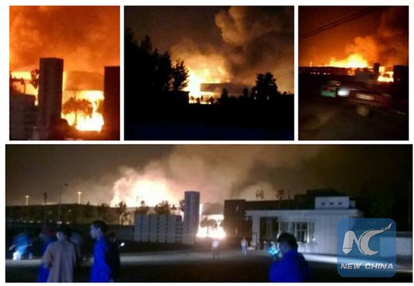 Chỉ vài ngày sau khi vụ nổ nhà máy hóa chất tại Thiên Tân làm rung chuyển Trung Quốc, một vụ nổ hóa chất thứ hai đã diễn ra tại Sơn Đông.