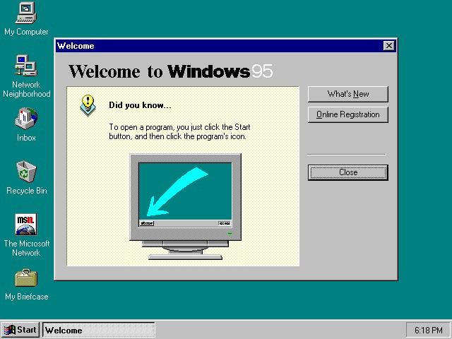 Ngày 24/8 là ngày sinh nhật thứ 20 của Windows 95, hệ điều hành bước ngoặt đã giúp cho Microsoft thực sự bước lên kỷ nguyên giao diện đồ họa.