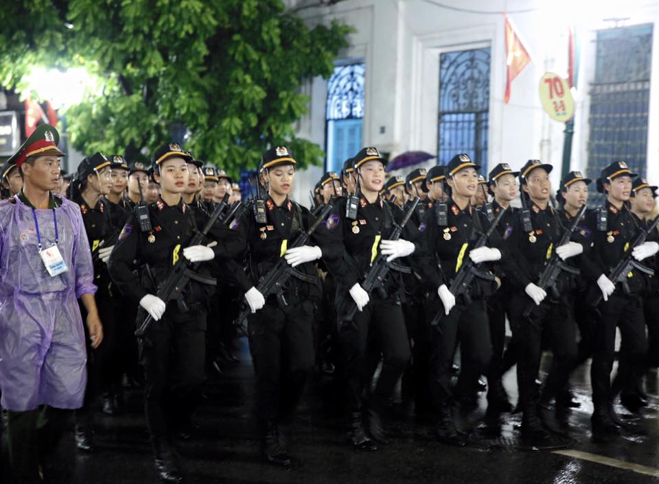 Hình ảnh xúc động trong buổi tổng duyệt Quốc khánh 2/9