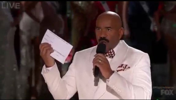 Nhầm hoa hậu hoàn vũ