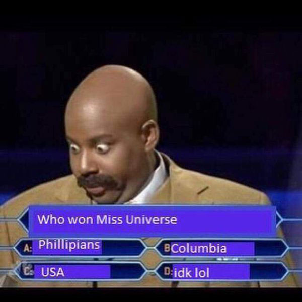 Nhầm hoa hậu hoàn vũ