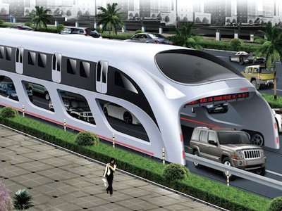 “Siêu xe buýt” chở tới 1.400 hành khách - ảnh 1