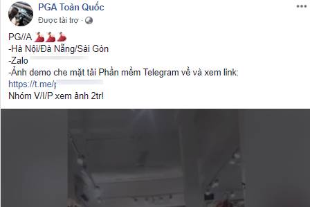 Facebook cho quảng cáo cả dịch vụ mại dâm ở Việt Nam