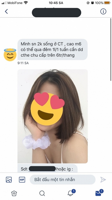 Có hay không những đường dây mại dâm online Sugar Daddy ở Việt Nam?