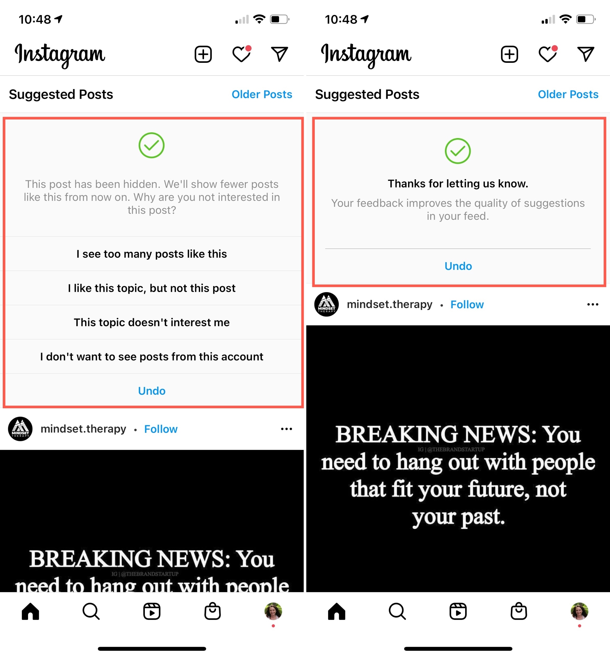 Tính năng ‘gợi ý bài đăng' trên Instagram là gì? Có thể tắt được hay không?