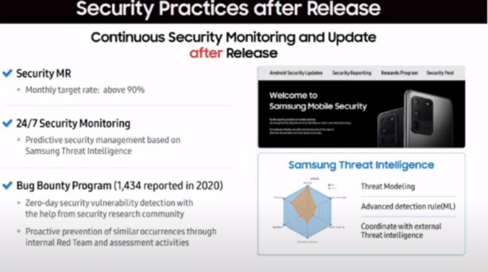 Samsung đã làm gì để cải thiện bảo mật trên điện thoại Galaxy?