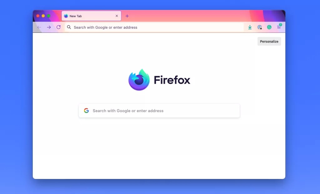 Đổi hình nền firefox thay ảnh nền trình duyệt web Firefox