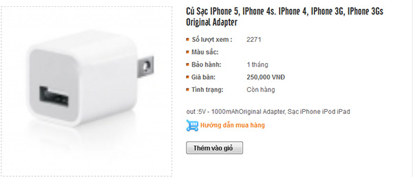 Cách phân biệt sạc, cáp iPhone chính hãng và nhái