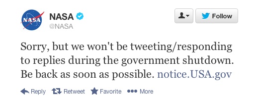 Chính phủ Mỹ đóng cửa trên mạng như thế nào?