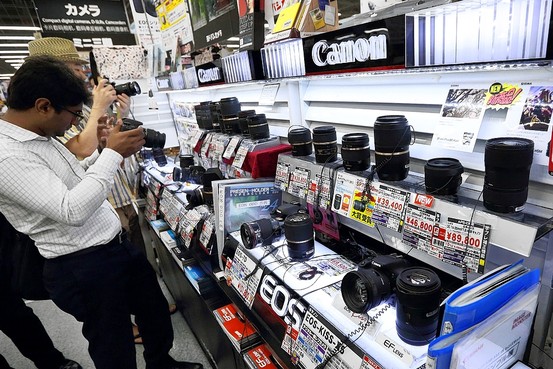 smartphone giảm doanh số máy ảnh DLSR