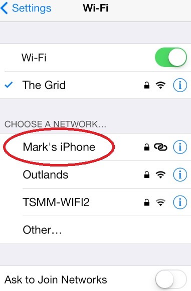 Làm thế nào để dùng iPhone phát Wifi cho thiết bị khác?