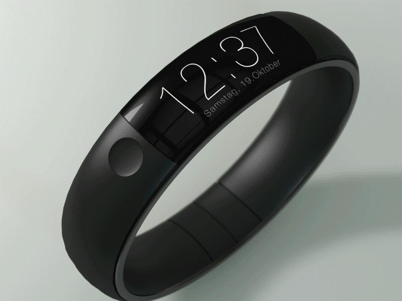 Cùng ngắm thiết kế thử mới của iWatch: FuelBand + iOS 7